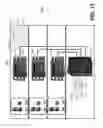 Fig. 15 - Switch with network services packet processing by service software instances