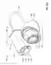 Fig. 02 - Security camera with adjustable lens aiming mechanism