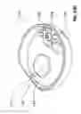 Fig. 08 - Security camera with adjustable lens aiming mechanism