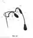 Fig. 02 - Audio headset having wire guided ear buds