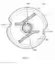 Fig. 12 - Fixed-line trimmer head with improved line channel