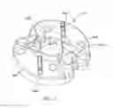 Fig. 13 - Fixed-line trimmer head with improved line channel