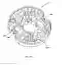 Fig. 14 - Fixed-line trimmer head with improved line channel