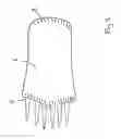 Fig. 03 - Internally supplied applicator with fingers and foil packet