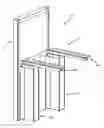 Fig. 01 - Work surface height adjustor with universal mount