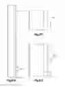 Fig. 44 - Work surface height adjustor with universal mount