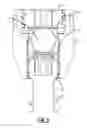 Fig. 08 - Polyaxial bone anchor incorporating a threaded bone screw and compression saddle