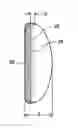 Fig. 01 - SOFT FILLED PROSTHESIS SHELL WITH DISCRETE FIXATION SURFACES