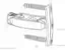 Fig. 01 - Bilateral clamping spacer