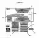 Fig. 33 - Up and down conversion systems for production of emitted light from various energy sources including radio frequency, microwave energy and magnetic induction sources for upconversion