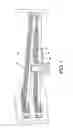 Fig. 02 - Positioning drive shaft support for roller leveler