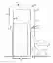 Fig. 01 - Modular lavatory system optimized for narrow body commercial aircraft