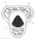 Fig. 01 - Anti-splash sanitary urinal screen