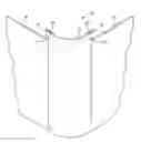 Fig. 01 - Corner assembly for vehicle interiors