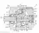Fig. 01 - Axial piston machine utilizing a bent-axis construction with a drive joint for driving the cylinder barrel