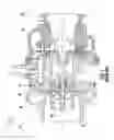 Fig. 02 - Compressor stage of a turbocharger with flow amplifier