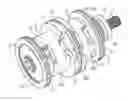Fig. 01 - Balanced binary pump for CVT transmission