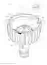 Fig. 01 - LED lamp and LED lighting assembly