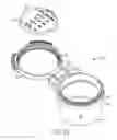 Fig. 10 - Optic cover with releasably retained display