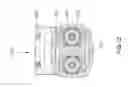 Fig. 13 - Duplex clip assembly for fiber optic connectors