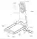 Fig. 01 - BRACKET AND FLAT PANEL ELECTRONIC PRODUCT EMPLOYING THE BRACKET