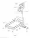 Fig. 04 - BRACKET AND FLAT PANEL ELECTRONIC PRODUCT EMPLOYING THE BRACKET