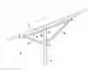 Fig. 01 - Support structure for solar modules