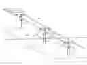 Fig. 01 - Method for installing a solar structure in an area on the ground