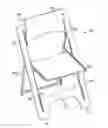 Fig. 01 - C-folding chair