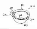 Fig. 01 - Serving apparatus with flange and pour channel