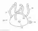 Fig. 01 - ORGANIZING DEVICE WITH FLEXIBLE TIES