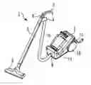 Fig. 01 - Cyclone separation device and electric vacuum cleaner with same