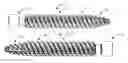 Fig. 01 - BONE SCREWS HAVING MORE THAN THREE LEADS