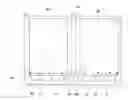 Fig. 01 - Open bottom multiple channel gas delivery device for immersed membranes