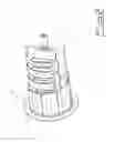 Fig. 03 - Electromagnetic drum for cleaning ferromagnetic scrap of medium and large size