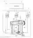 Fig. 01 - Printing a three dimensional object about a voxel structure assembled from preformed blocks