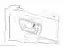 Fig. 01 - Two piece housing assembly with elongated attachment and method for making the same
