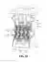 Fig. 20 - Apparatus for automatically equalizing tensions in elevator wire ropes