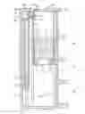 Fig. 01 - System including structurally independent elevator machine guiderail mounts