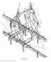 Fig. 13 - Adjustable module lift frame assembly