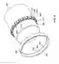 Fig. 09 - Radial springs and methods of installing and uninstalling radial springs