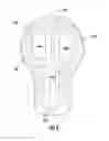 Fig. 07 - LED lamp having at least two sectors