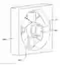 Fig. 01 - Integrated, predictive vibration analysis of rotational machine within electronics rack