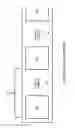 Fig. 02 - Staggered electrical frame structures for frame area reduction