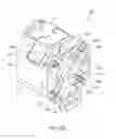 Fig. 28 - Communication outlet with shutter mechanism and wire manager