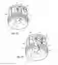 Fig. 09 - Rotatable power center for a work surface