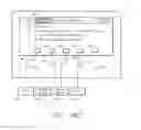 Fig. 35 - Unitary electronic speaker device for receiving an assignment of a playlist from a home personal computer and rendering the playlist