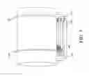 Fig. 06 - ROTATING FEEDER BIN FOR GROWING, FEDING AND HARVESTING INSECT LARVAE