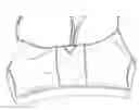 Fig. 01 - All measurements, placements and cutsfor pockets are approximate and may vary with each bra and style of bra