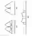 Fig. 02 - All measurements, placements and cutsfor pockets are approximate and may vary with each bra and style of bra